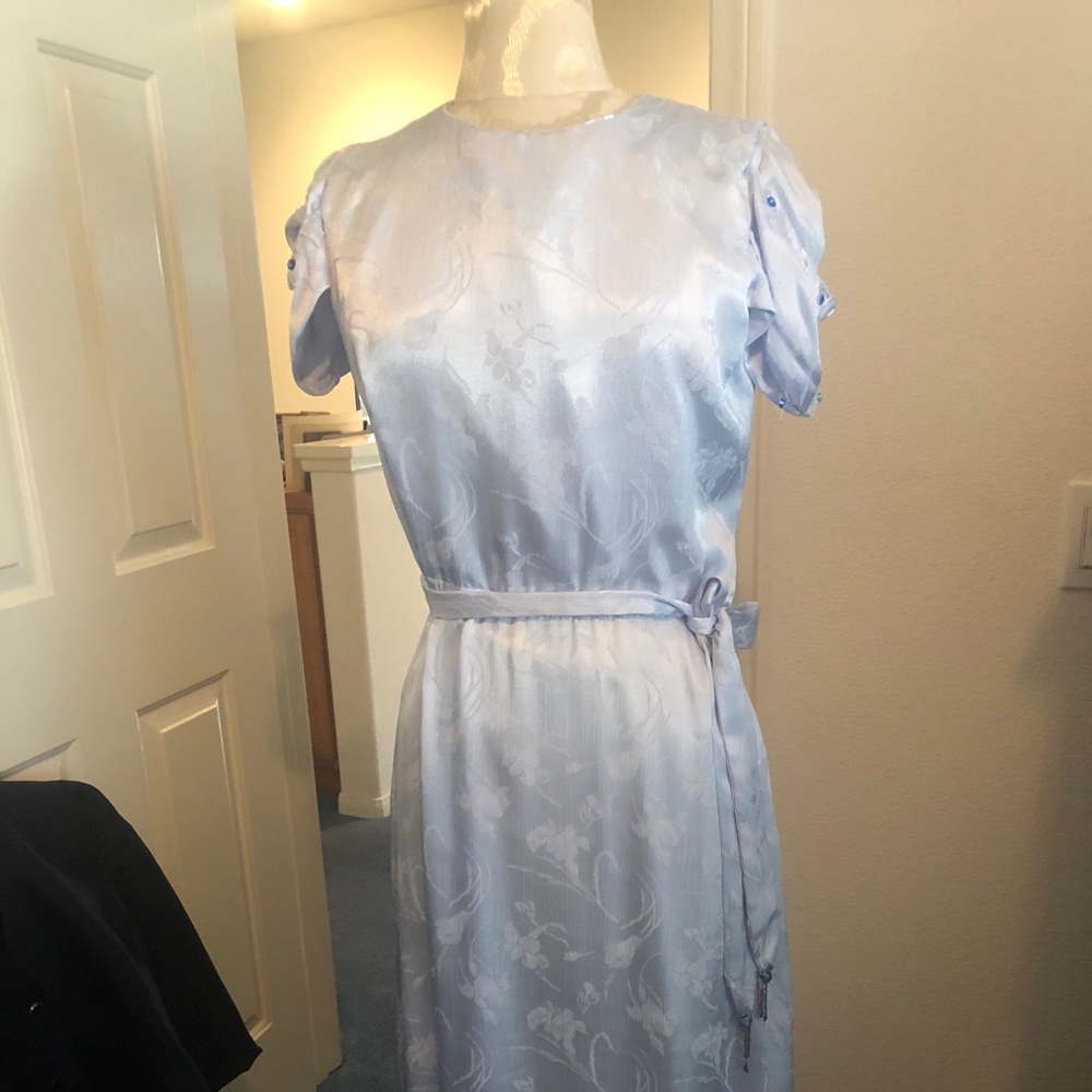 Women’s mother of the bride dress.